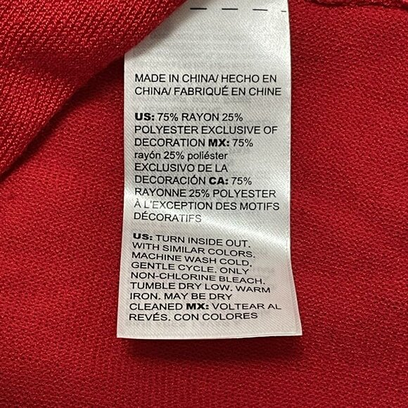 Chico Sweater Women Size 1 M Flower Embroidery Applique Patch Casual Comfy Boho - Picture 10 of 10